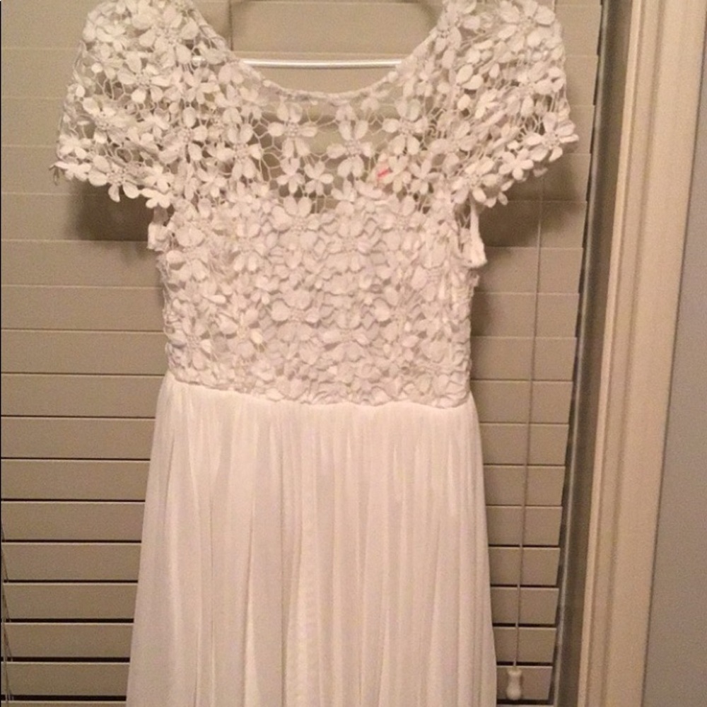 White dress